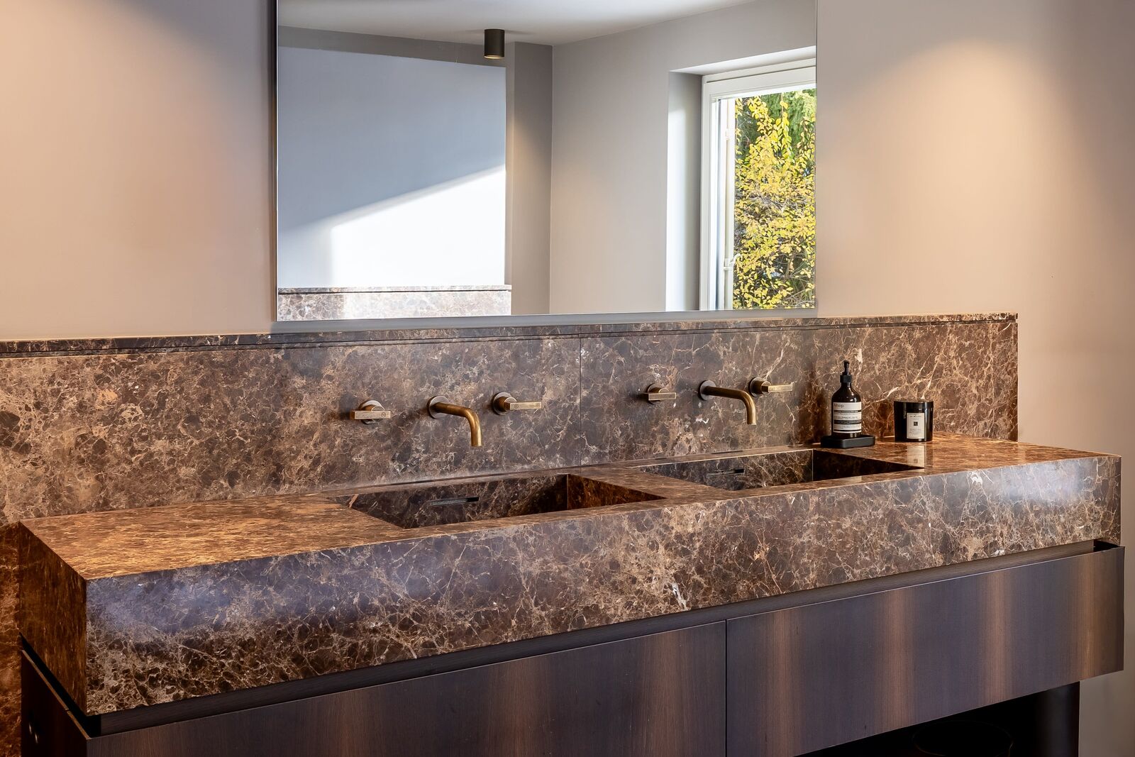 Bathroom with Turkish marble