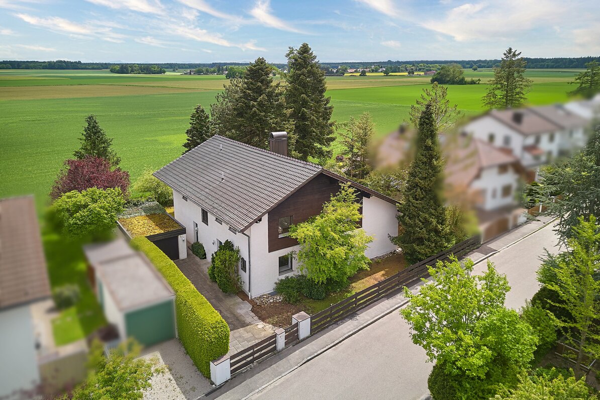 A home in a prime, green location