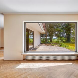 Unobstructed view of the countryside