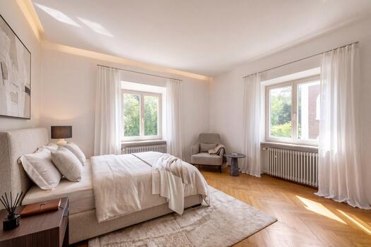 Drei Schlafzimmer im OG (visualisiert)