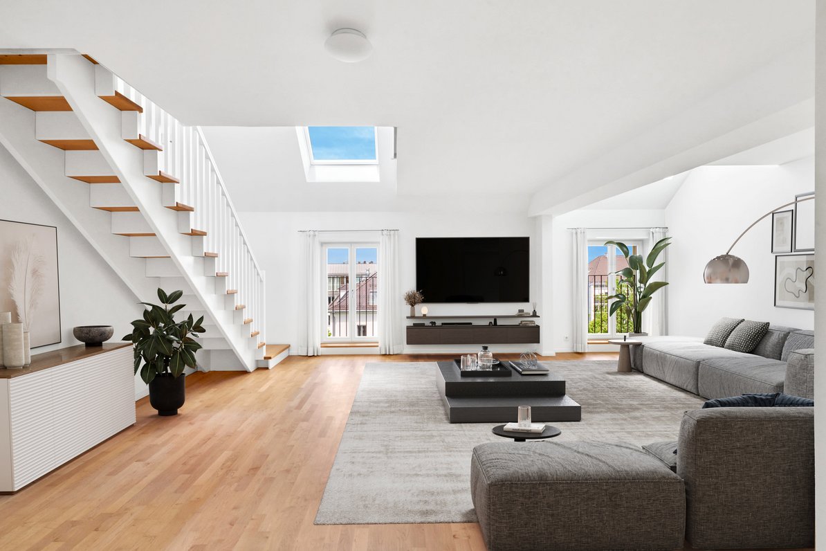 Living over two levels (visualized)