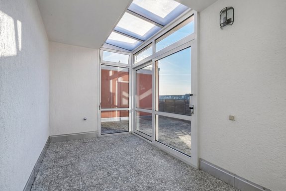 Lichterfüllter Wintergarten