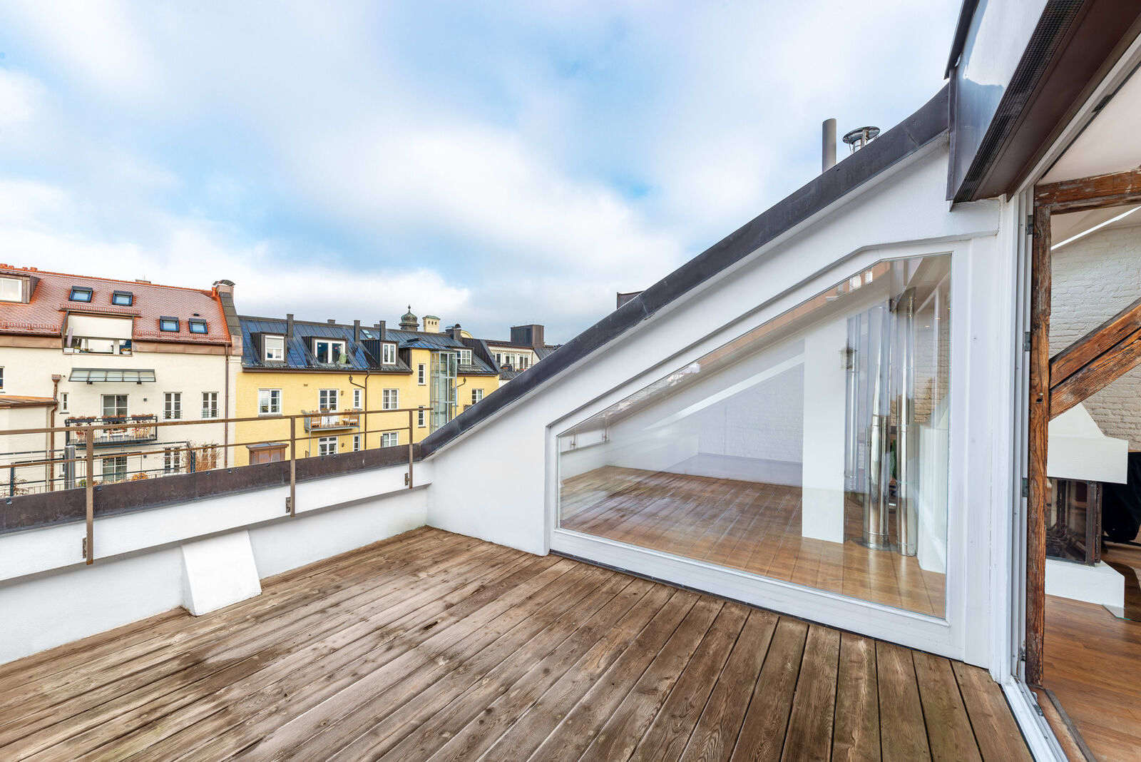 Stimmungsvolle Dachterrasse