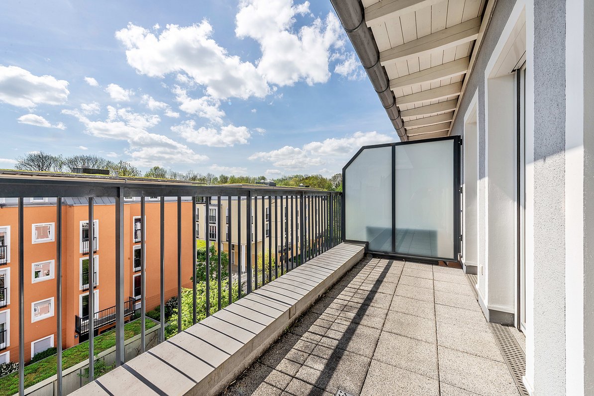 South terrace with a view