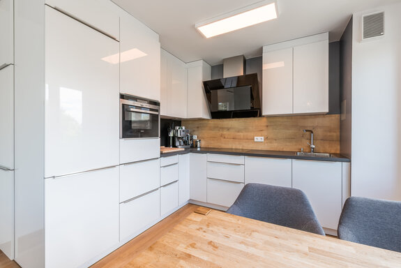 Modern fitted kitchen
