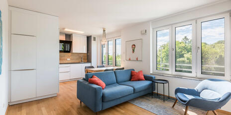 Moderne 2-Zimmer-Wohnung mit Südbalkon