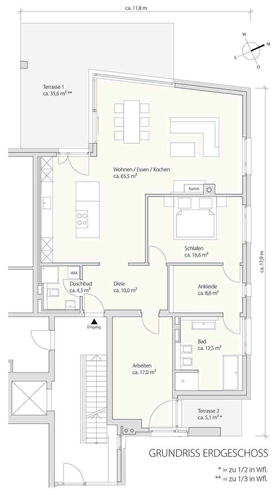 Grundriss Erdgeschoss