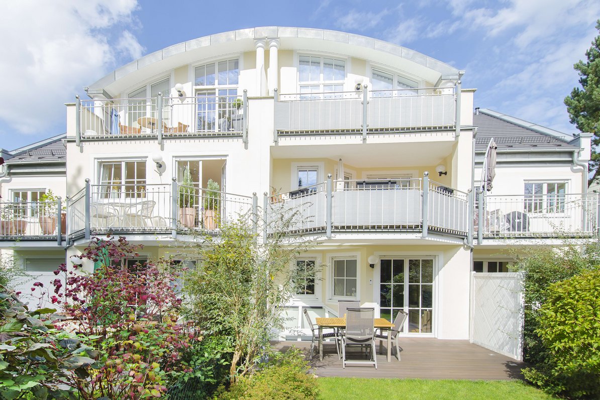 View from the garden