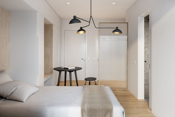 Apartment mit Duschbad (Visualisierung)