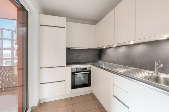 Zeitlose Einbauküche