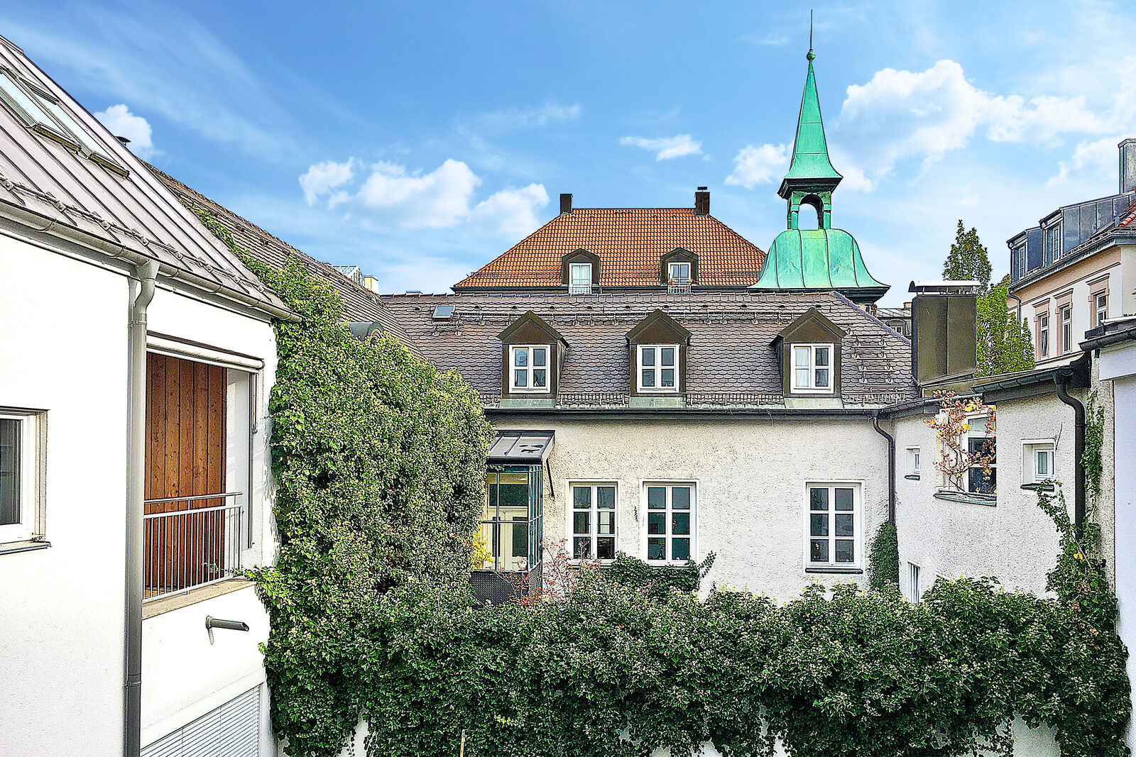 Blick in den Innenhof