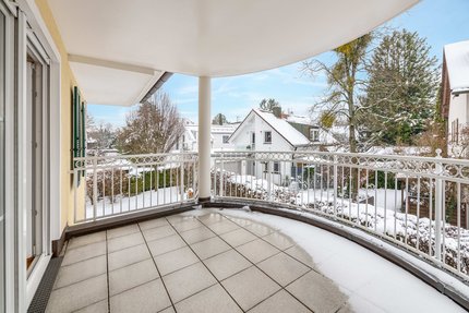 Balkonterrasse mit Aussicht