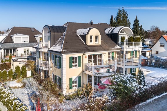 Sehr gepflegtes Gebäude