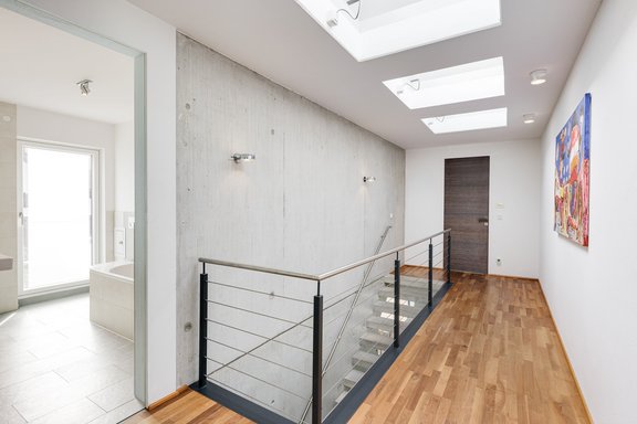 Hallway on the upper floor