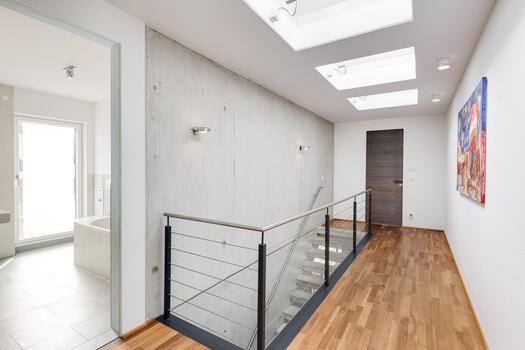 Hallway on the upper floor