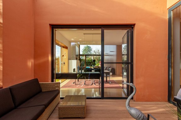 Privater Patio zum Entspannen