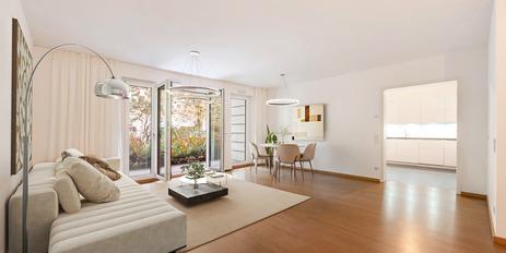 Moderne, bezugsbereite 2-Zimmer-Stadtwohnung in sehr gesuchter, zentraler Lage