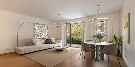 Moderne, bezugsbereite 2-Zimmer-Stadtwohnung in sehr gesuchter, zentraler Lage