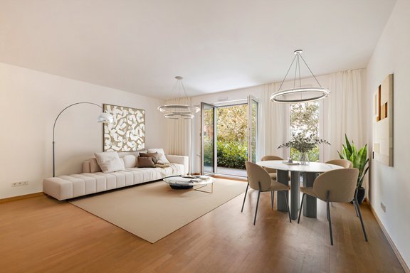 Wohnen & Essen (visualisiert)