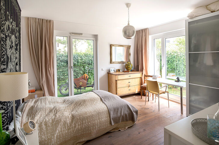 Helles Schlafzimmer