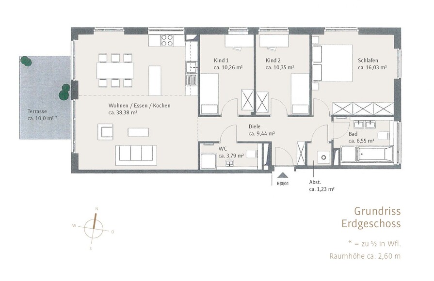 Grundriss Erdgeschoss