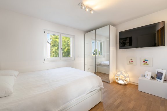 Optimal geschnittene Räume im Obergeschoss