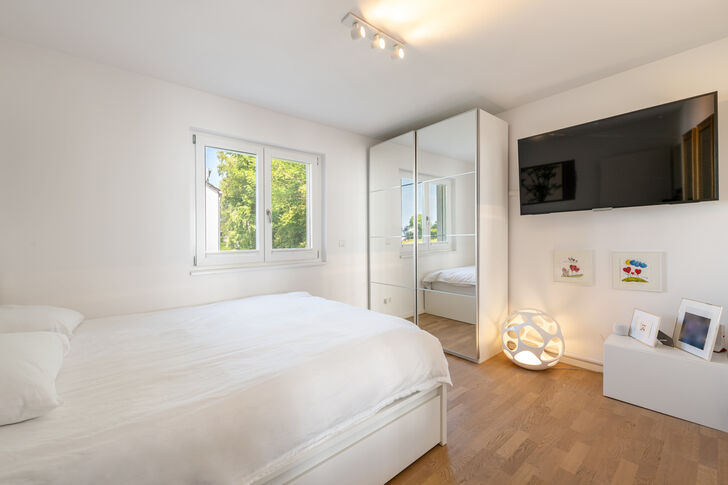 Optimal geschnittene Räume im Obergeschoss