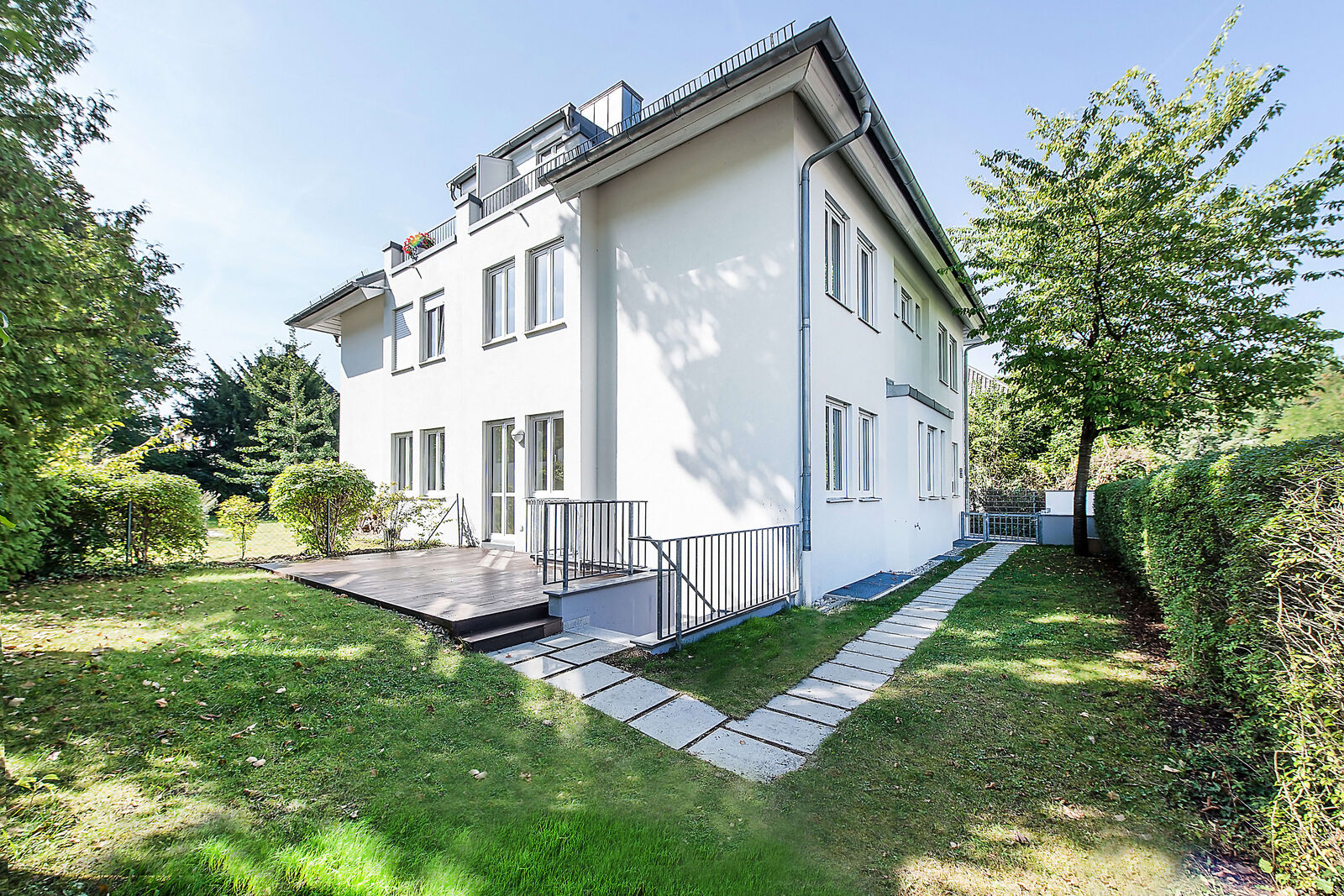 Garten Hausansicht