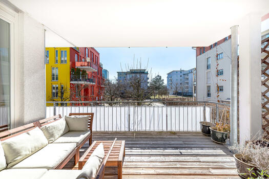 Sunny balcony