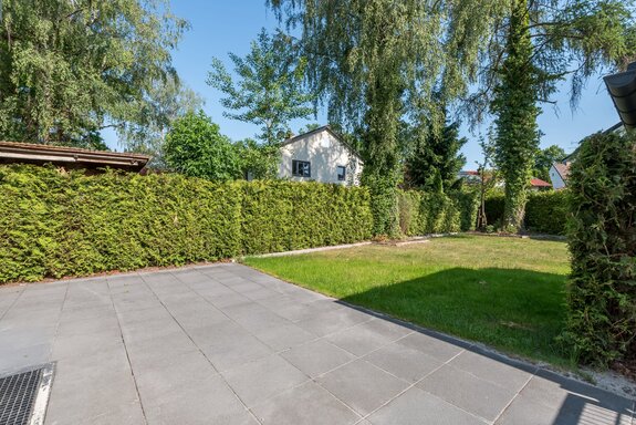 Garden and terrace