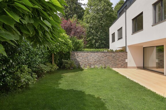 Sichtgeschützter Privatgarten