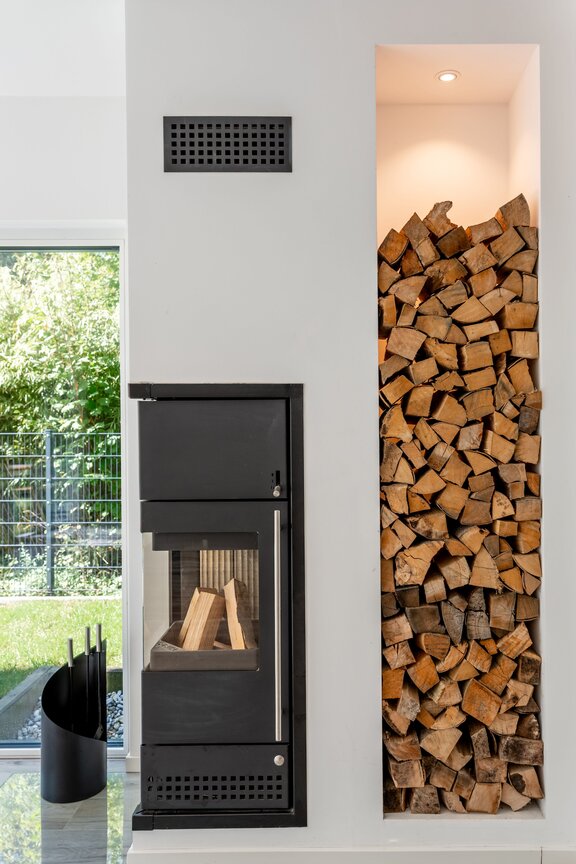 Holzbefeuerter Kaminofen