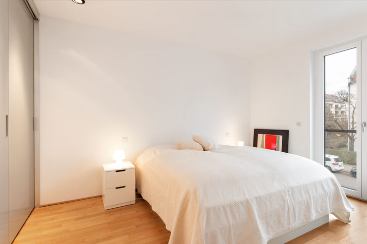 Elternschlafzimmer mit Einbauschrank