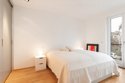 Elternschlafzimmer mit Einbauschrank