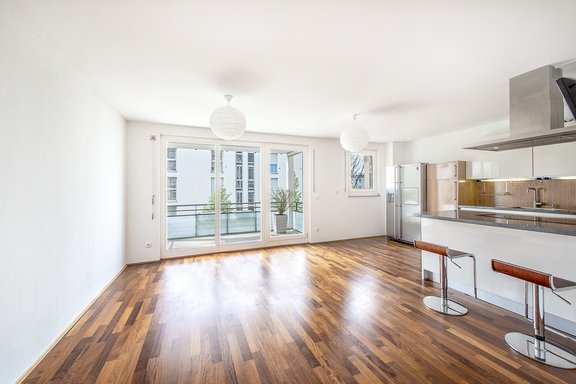 Wohnbereich mit offener Küche