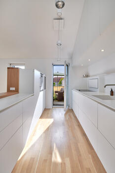 Kitchen with Gaggenau appliances