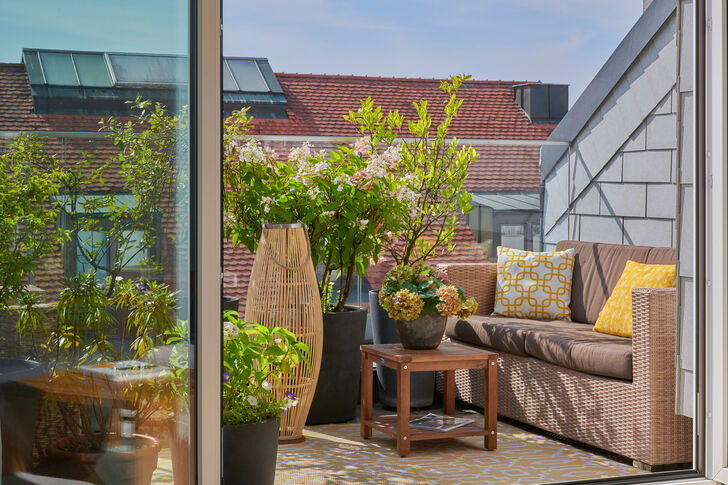 West-Dachterrasse