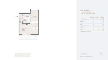 Grundriss 1. Obergeschoss