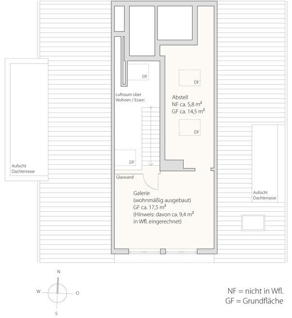 Grundriss Galerie