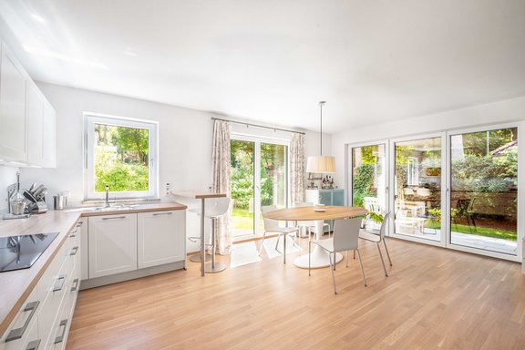 Wohn-/Essbereich mit Küche