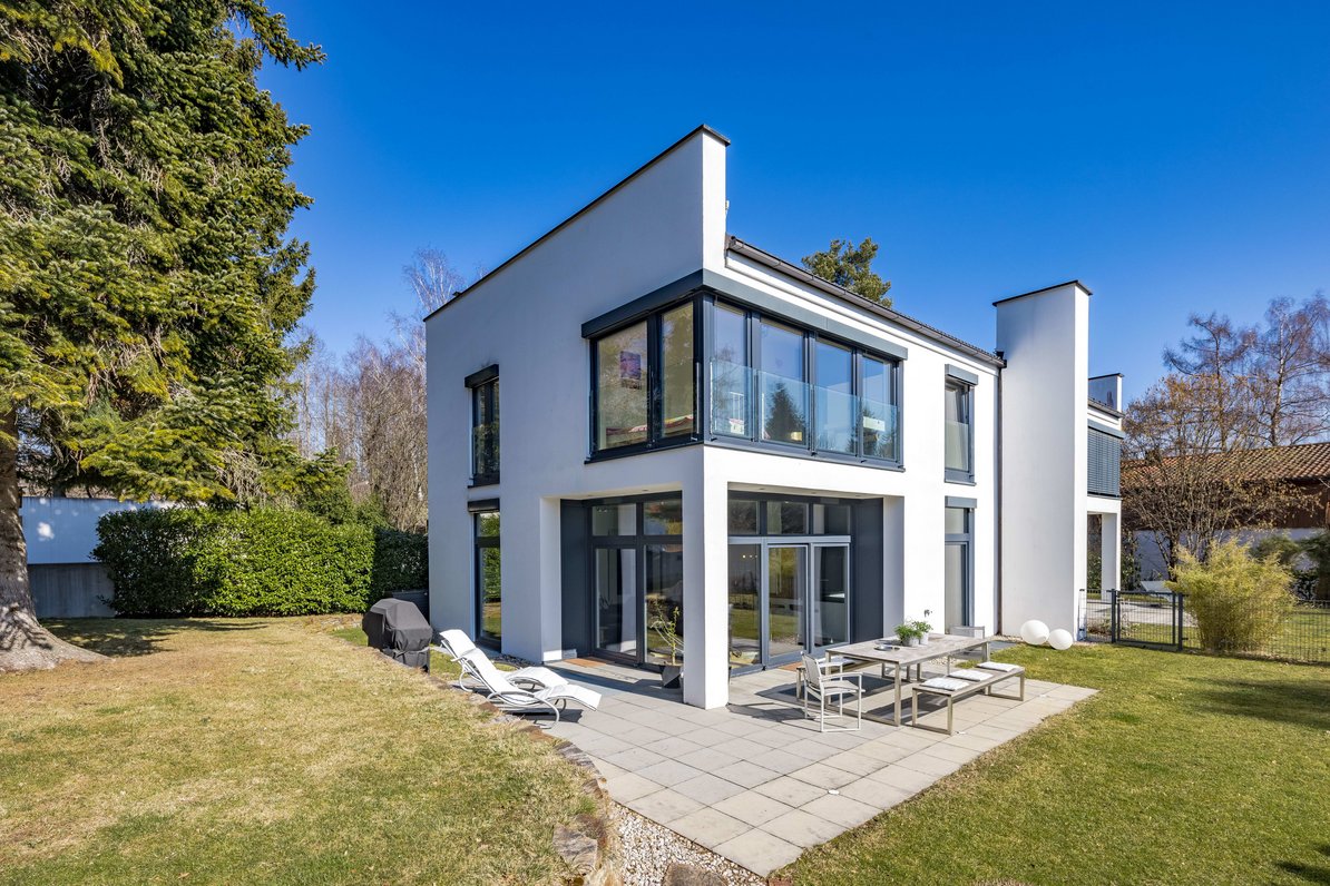 Geradlinige Architektur