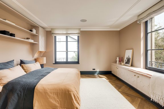 Behagliches Schlafzimmer