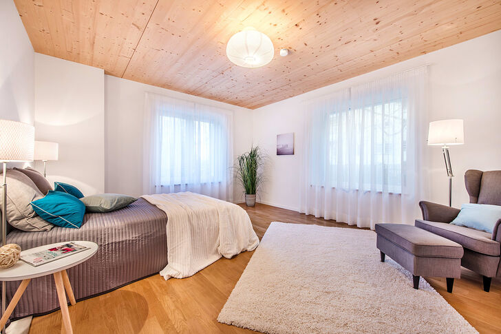 Helles Schlafzimmer
