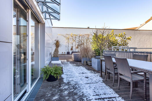 Roof terrace