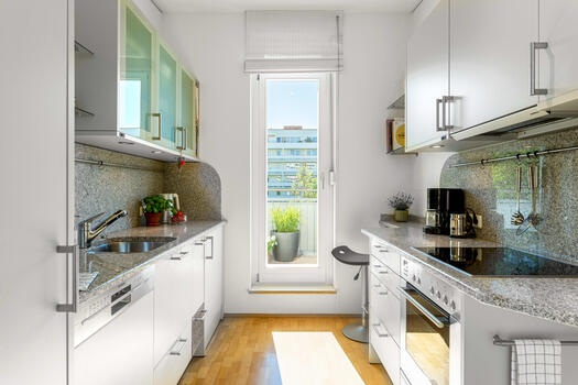 Kitchen with bulthaup fixtures