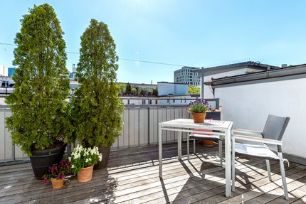 Blick über Schwabing