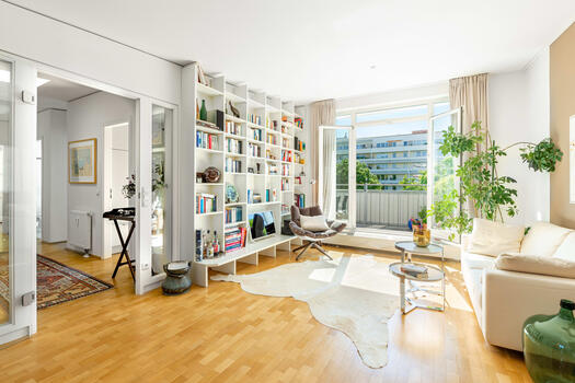 Living area filled with lights