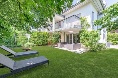 Moderne, sonnige 4-Zimmer-Garten-Wohnung in familienfreundlicher, grüner Lage