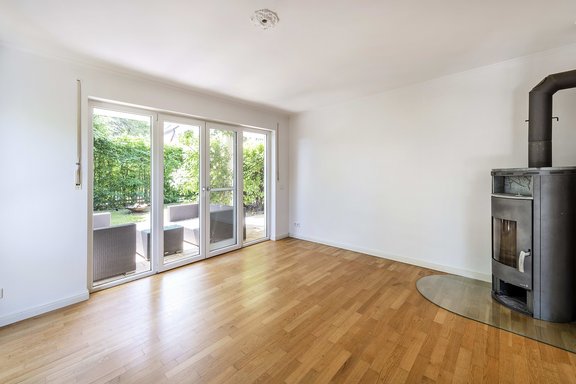 Living room with garden access