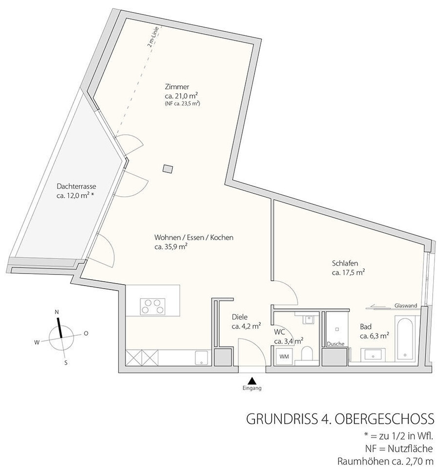 Grundriss 4OG